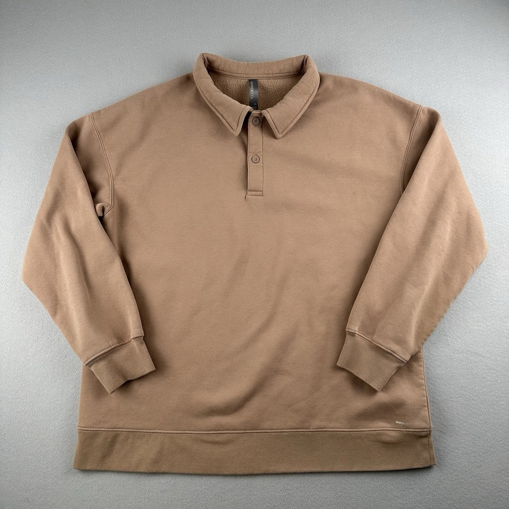 Mondetta Women's Collared Pullover Size XL Recycled Polyester